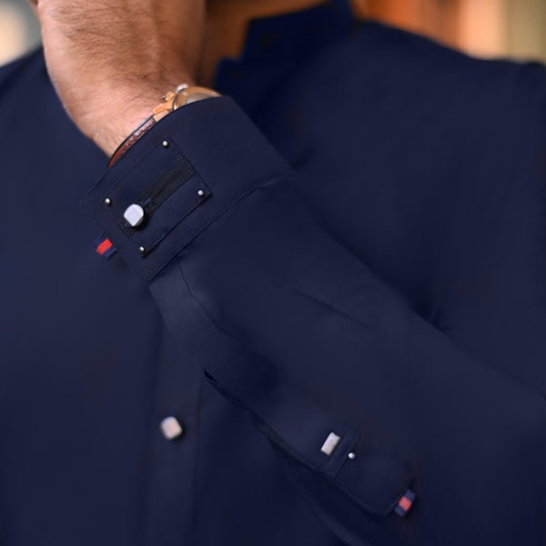 Navy Blue Kurta