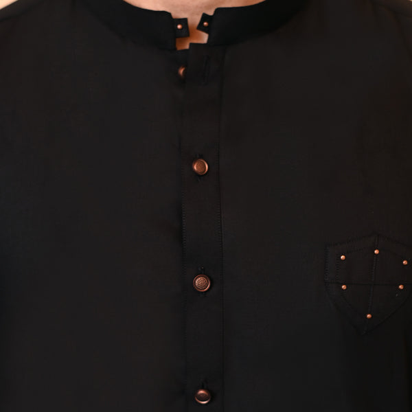 Black Kurta