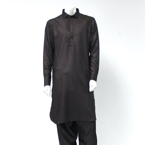 Brown Shalwar Kameez